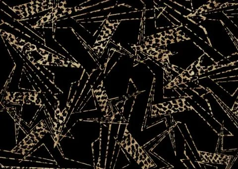 Abstract exotic leopard skin texture Stock Illustration