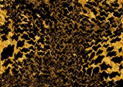 Abstract exotic leopard skin texture Stock Illustration