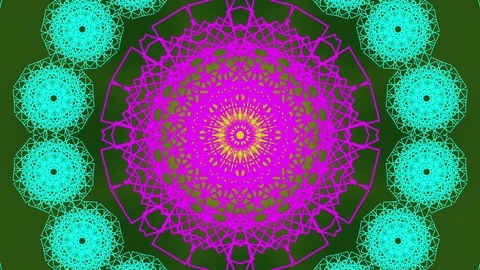 Abstract Expanding Balls Stock Footage 73360242