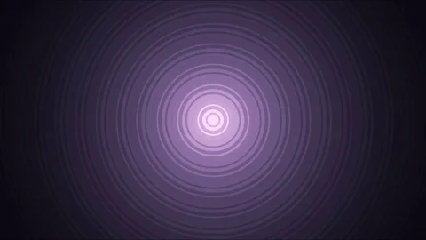 Abstract Expanding Circles Animation - Loop Violet Stock Footage 76242469