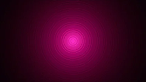 Abstract Expanding Circles Animation - Loop Rainbow Stock Footage 76242864