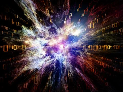 Abstract Expansion Illustrazione stock