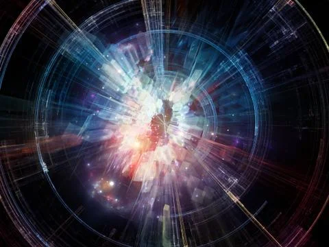 Abstract Expansion Stock Illustration