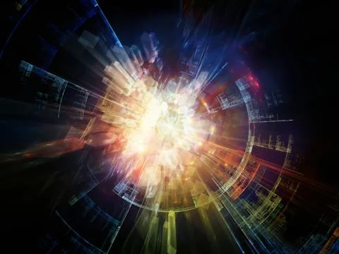 Abstract Expansion Stock Illustration