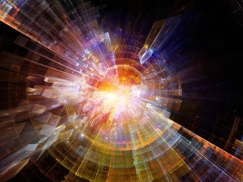 Abstract Expansion Illustrazione stock