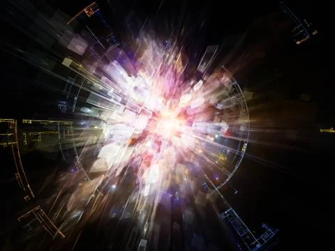 Abstract Expansion Stock Illustration