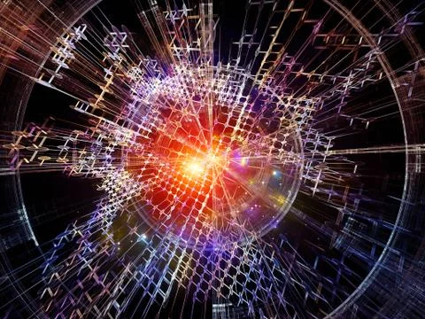 Abstract Expansion Stock Illustration