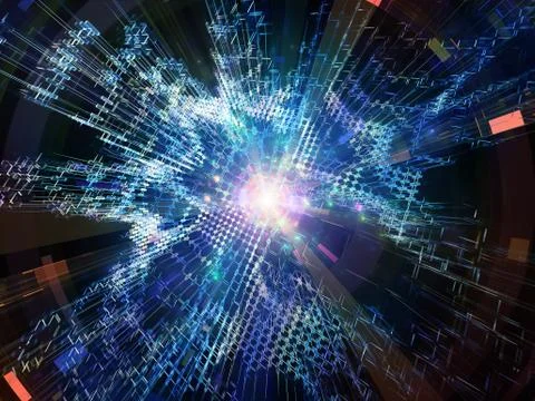 Abstract Expansion Stock Illustration