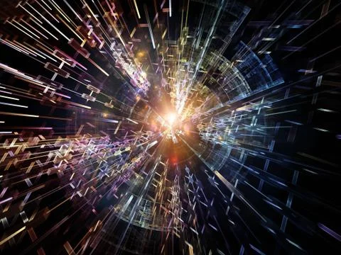 Abstract Expansion Stock Illustration