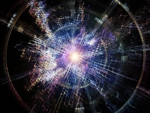 Abstract Expansion Illustrazione stock