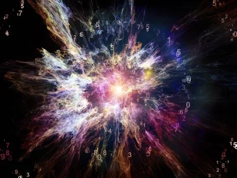 Abstract Expansion Illustrazione stock