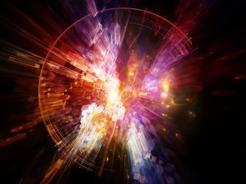 Abstract Expansion Stock Illustration