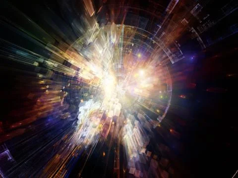 Abstract Expansion Stock Illustration