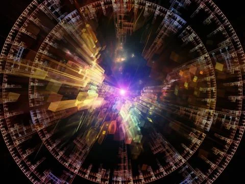 Abstract Expansion Stock Illustration