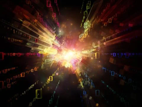 Abstract Expansion Illustrazione stock