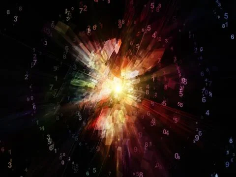 Abstract Expansion Stock Illustration