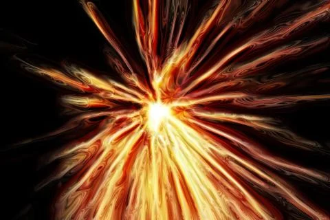 Abstract explode texture generated by the computer Stock Photos