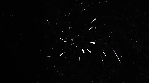 Abstract Exploding Lines Against a Black Background loop 4k Video stock 301831352