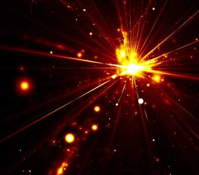 Abstract explosion background Stock Photos