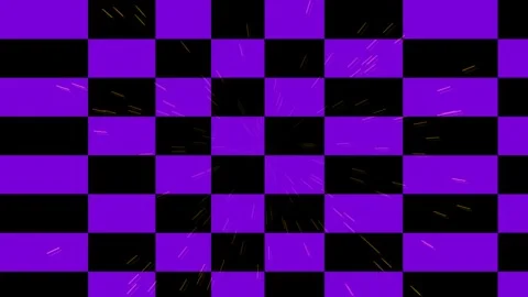 Abstract explosion on blue and black checkered background Stock Footage 331369709