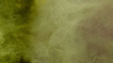 Abstract explosion of colored powders Stock Footage 159312900