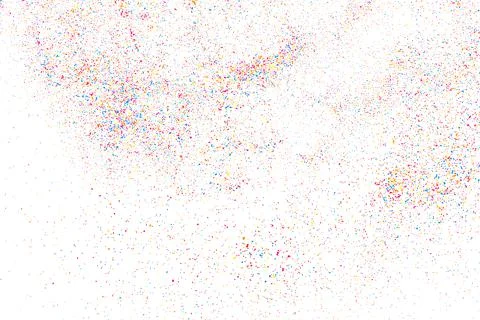 Abstract Explosion Of Confetti. イラスト素材