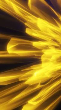 Abstract explosion of golden light beams and motion streaks symbolizing ene.. Stock Illustration