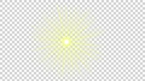 Abstract Explosion Graphic with Radiant Yellow-Green Burst Stock-Illustration