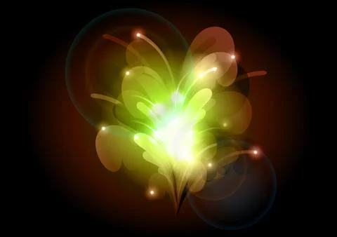 Abstract explosion Illustrazione stock