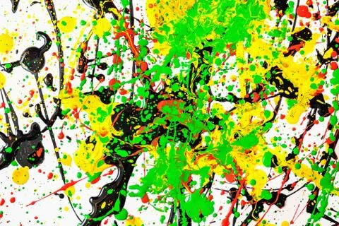 Abstract expression colorful splash background. bright Watercolor background  Stock Illustration