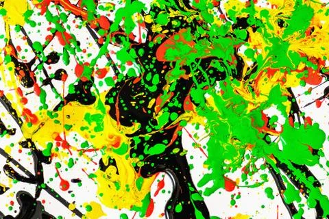 Abstract expression colorful splash background. bright Watercolor background  Stock Illustration