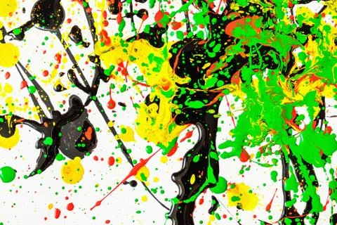 Abstract expression colorful splash background. bright Watercolor background  Stock Illustration