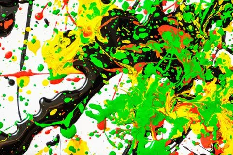 Abstract expression colorful splash background. bright Watercolor background Stock Illustration