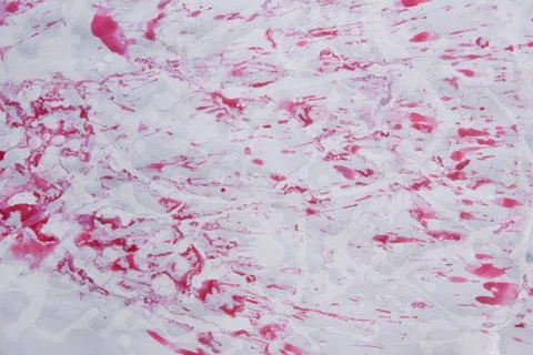 Abstract expressionism pattern. Style of drip painting. Black, Red and white  库存照片