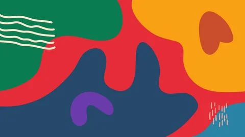 Abstract expressive color splash background Stock Illustration