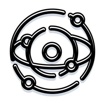 Abstract eye cyber security network connection concept Stock Illustration