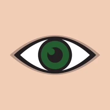 An abstract eye icon Stock-Illustration