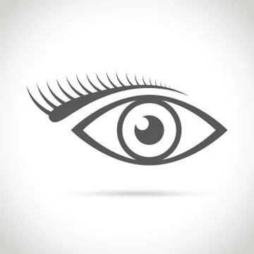 An abstract eye icon Stock Illustration