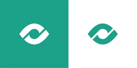 Abstract eye - icon template for logo design Stock Illustration