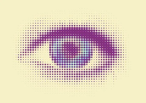 Abstract eye Stock Illustration