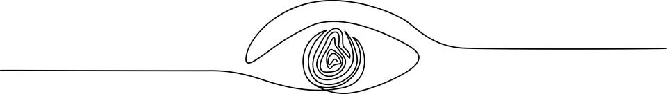 Abstract eye illustration Vector 스톡 일러스트