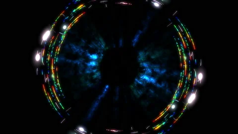Abstract eye of space Stock Footage 85668658