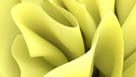 The abstract fabric background in the 3D render creates a sense of depth an.. Stock Illustration