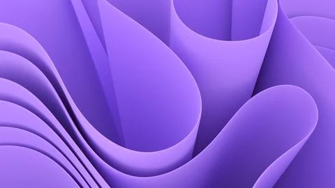 The abstract fabric background in the 3D render creates a sense of depth an.. 스톡 일러스트