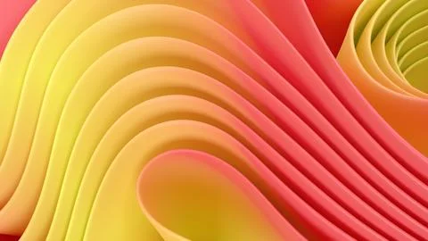 The abstract fabric background in the 3D render creates a sense of depth an.. 스톡 일러스트