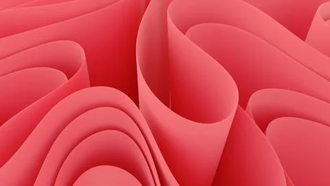The abstract fabric background in the 3D render creates a sense of depth an.. 스톡 일러스트