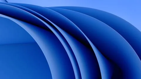 The abstract fabric background in the 3D render creates a sense of depth an.. 스톡 일러스트