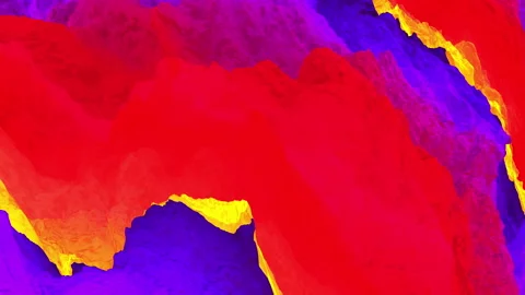 Abstract fabric fluctuates and develops Stock Footage 159661242