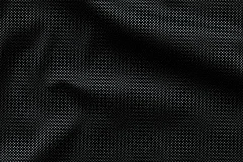 Abstract Fabric Halftone Texture Dark Woven Canvas Dotted Print Stock Illustration