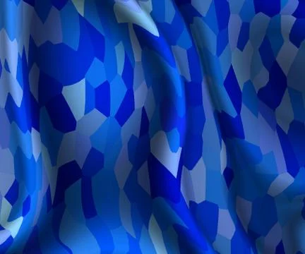 Abstract fabric Stock Illustration
